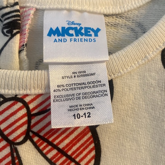 NWOT Disney Mickey and friends Romper size 10-12 girls - Picture 3 of 6